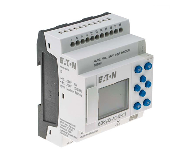 Releu de control Eaton easyE4 pentru utilizare cu interfata HMI