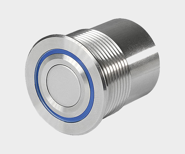 Buton cu apasare, montare pe panou, IP40, IP65, IP67